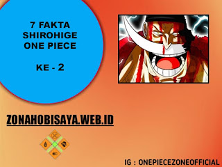 7 Fakta Shirohige One Piece, Yang Pernah Menjadi Anggota Bajak Laut Rocks