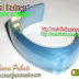 Resin bracelet ring Gelang Ring Resin Tebal Model "C" Warna Biru