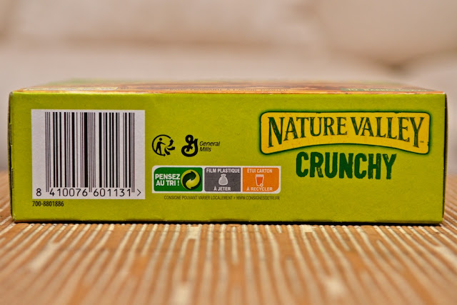 Crunchy Avoine & Miel Nature Valley - Barres de céréales - Crunchy Oat & Honey - General Mills - Cereal bars - Breakfast - snack - dessert - food  - Biscuits - Miel - Avoine - Oat - Honey