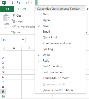 Pengertian dan Fungsi Office Button dan Quick Access Toolbar pada Microsoft Excel  Pengertian dan Fungsi Office Button dan Quick Access Toolbar pada Microsoft Excel 2010