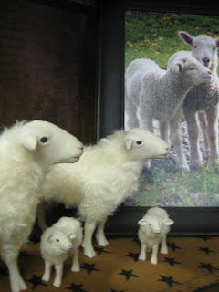 colin's sheep porcelain and wool