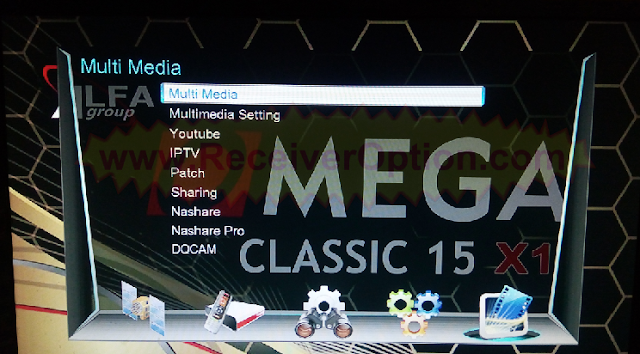 OMEGA CLASSIC 15 X1 1506TV 512 4M NEW SOFTWARE WITH ECAST OPTION