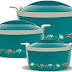 MILTON Set of 3, MILTON Elegance Pack of 3 Thermoware Casserole Set