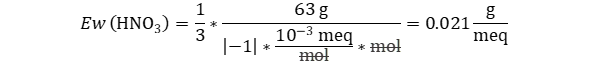 hallar el peso equivalente de NaNO3, como calcular el peso equivalente de NaNO3, hallar el eq-g de HNO3 con NO como referencia, como se calcula el peso equivalente de NaNO3, Calcule el peso equivalente de HNO3 empleando como ion de referencia al NO, Calcule el peso equivalente de HNO3 utilizando NO3 como ion de referencia, como se calcula un peso equivalente con el peso formula