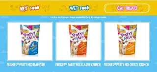 Party Mix Cat Treats dari Friskies #500Catventure