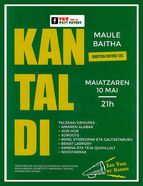 Kantaldi solidaire à Mauléon-Licharre