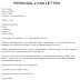 [Download 33+] Sample Letter Of Personal Loan From The Company