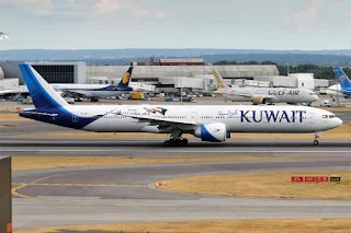 طائرة الخطوط الجوية الكويتية بوينغ B777-300ER