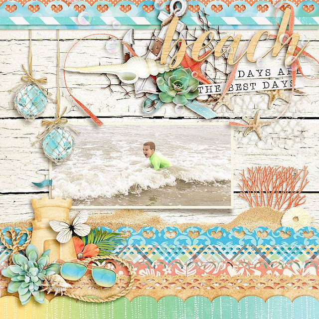  Borderline Digital Scrapbooking Templates