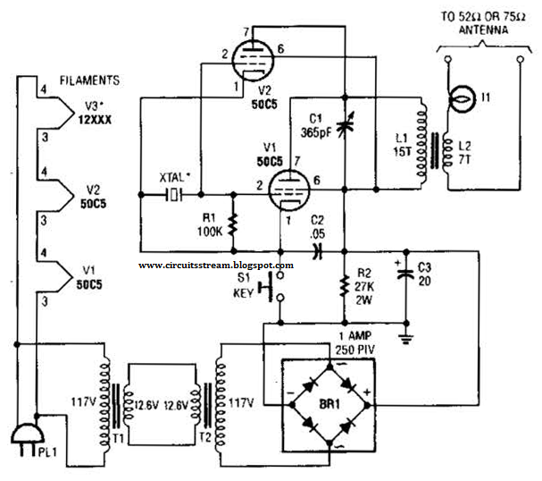 Low Power Atv Jr Transmitter 440Mhz Circuit Diagram