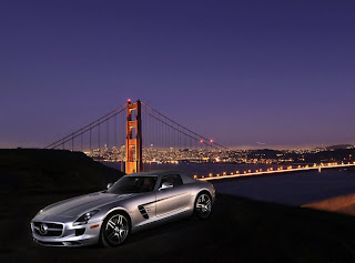 2011 Silver Mercedes-Benz SLS AMG US Version