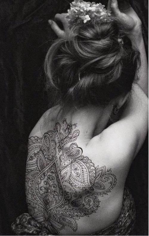 Spinning Flower Tattoo Designs, Designs Of Spinning Flower Tattoo, Awesome Spinning Flower Tattoos, Black Spinning Flower Tattoo, Women, Flower, Parts,