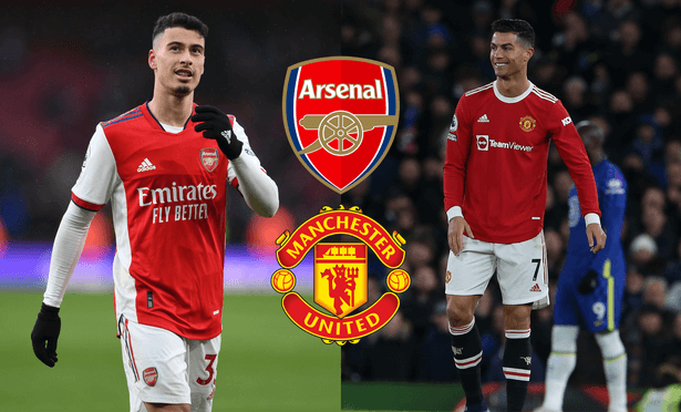 Manchester United VS Arsenal match at EPL Maskani on 02 November 2021 photo