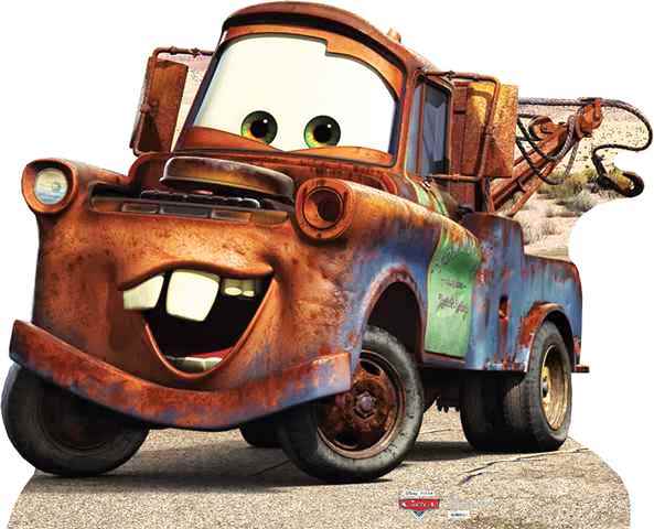 Gambar 12 Foto Gambar Lucu Mobil Mater Kartun Pixar Tampil Adanya di