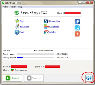 SecurityKISS Tunnel software How to Open adf,ly In India And Other Countries With Proof?