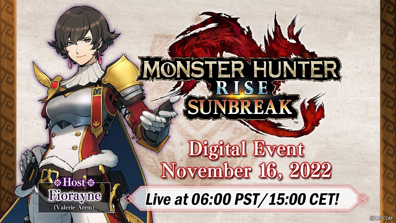 Monster Hunter Rise: Sunbreak agendado para 30 de Junho de 2022