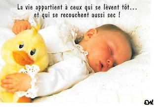 bébé humour réveil