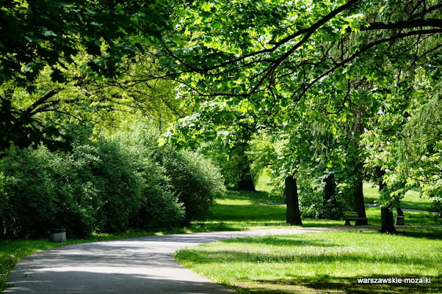 Warszawa Praga Północ park im Żołnierzy 1 Armii Wojska Polskiego zieleń