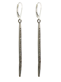 diamond spike earrings