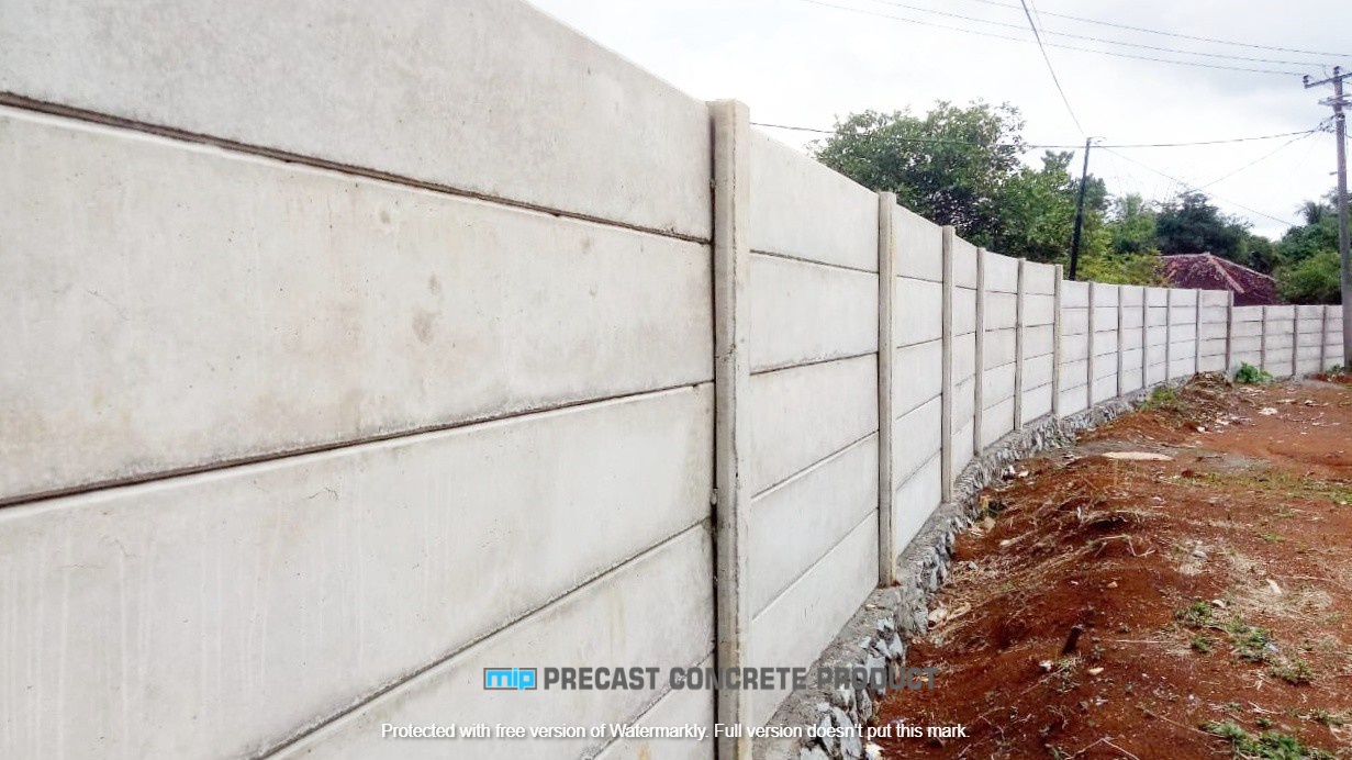 harga pagar panel beton megacon Pegandon Kendal