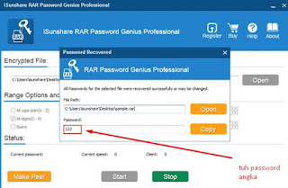 cara membobol password file rar