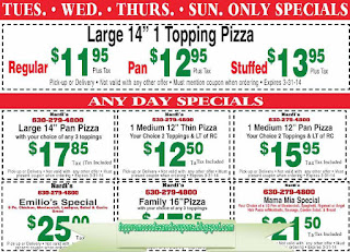 Free Printable Pizza Inn Coupons