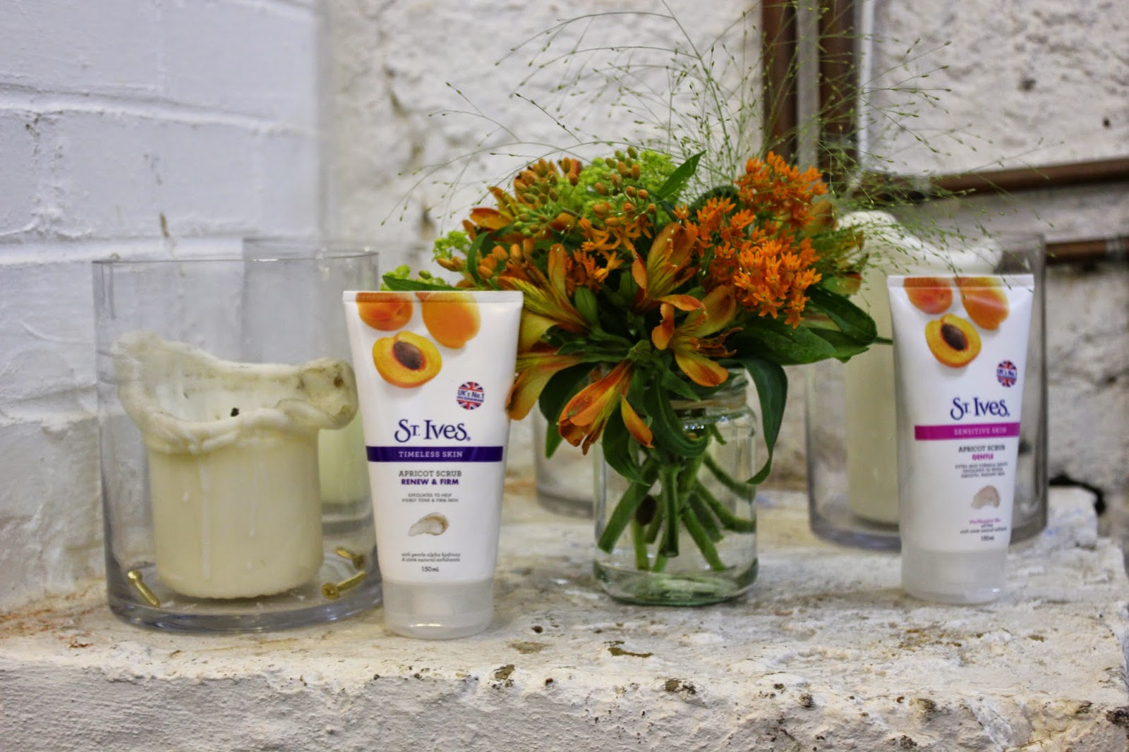 St Ives Skincare Candles