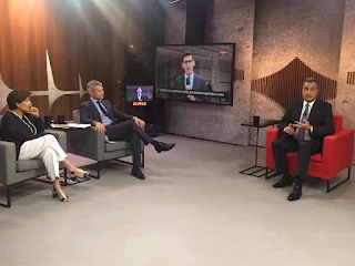 Governador concede entrevista à Globo News