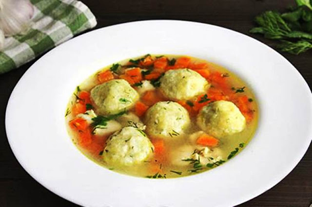 Суп с курицей и сырными шариками - рецепт пошаговый с фото