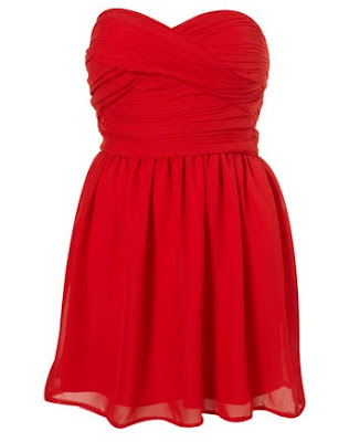 Chiffon Bandeau Dress by Rare**