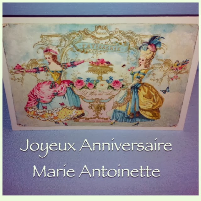 Miss Janice Joyeux Anniversaire Marie Antoinette Miss Janice Joyeux Anniversaire Marie Antoinette