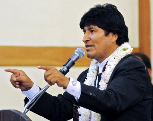 Evo Morales pide a Chile resarcir a Bolivia por daños históricos
