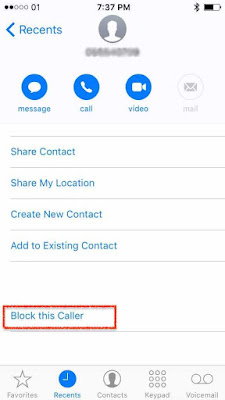 Blocking contacts in iOS 11 is easy. You can block any phone number in iOS 11 directly from the recent tab of the Phone app.