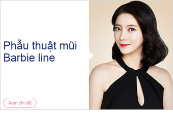 Phẫu thuật mũi Barbie line