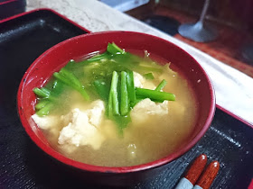 ゆし豆腐の味噌汁の写真