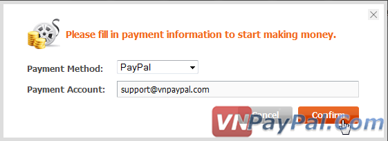 VideoBB, Kiếm Tiền Bằng Upload Video