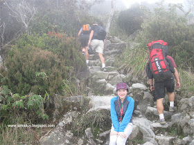 Climbing Mount Kinabalu, Kota Kinabalu, Malaysia