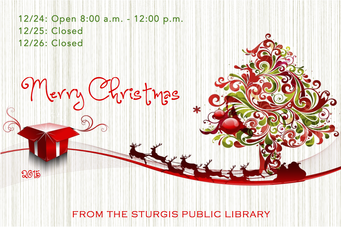 Christmas Hours at the Library