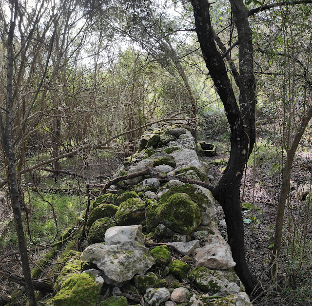 Canalización agua hacia los molinos