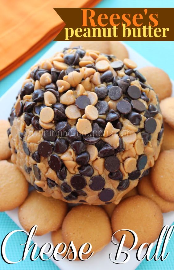   Reese’s Peanut Butter Cheese Ball