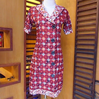 Foto Baju Batik Modern Solo