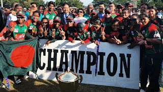 Womens Asia Cup T20, 2018. Champion Bangladesh. 