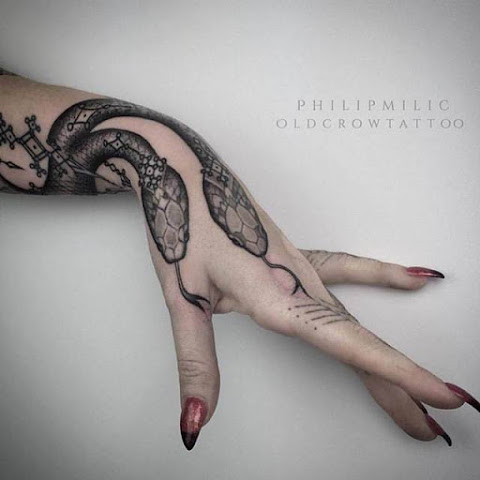 These Two Headed Snake Tattoos Will Make You Double