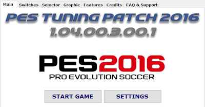 PES Tuning Patch 2016 v1.04.00.3.00.1 PES 2016