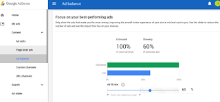 Iklan Ads Balance Di Adsense