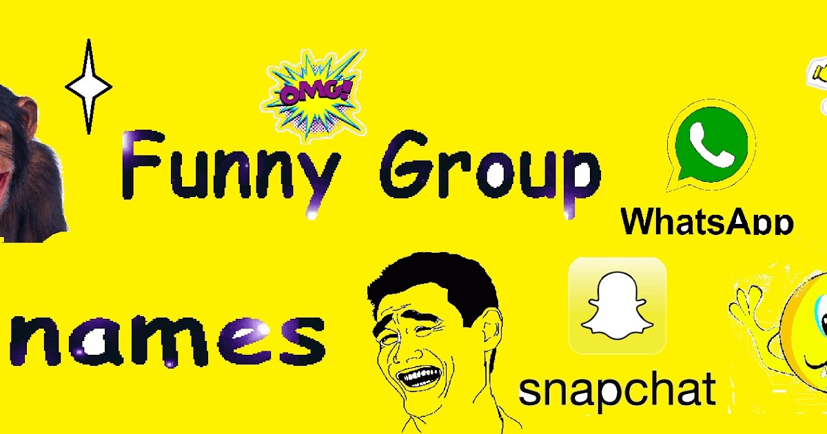 Funny Group Chat names for Facebook, Whatsapp, Snapchat - Gadgetssai