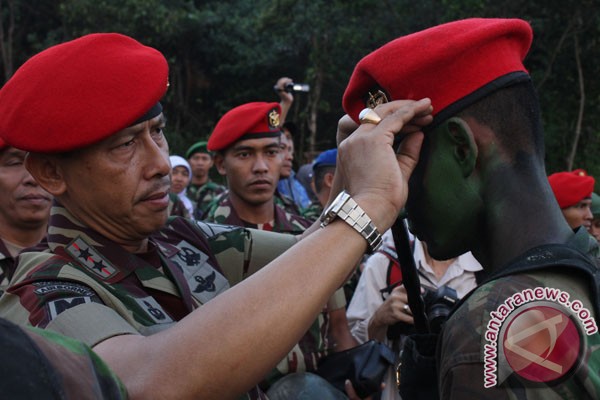 Komandan Jenderal Komando Pasukan Khusus Mayjen TNI Agus Sutomo