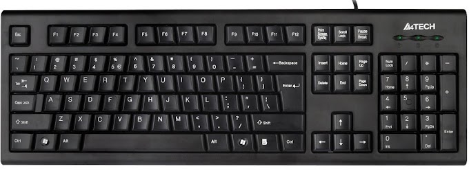 A4 black gaming Keyboard tech