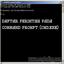 Perintah-perintah pada CMD