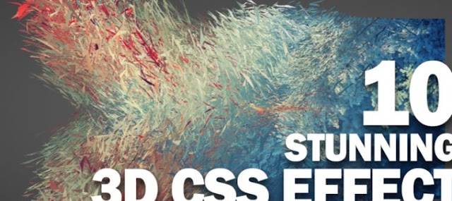 10 FABULOUS CSS 3D EFFECTS FOR YOU, YOU MUST USE THEM